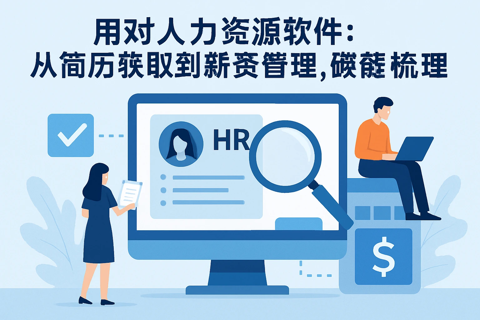 用对人力资源软件：从简历获取到薪资管理，破解企业招聘难的底层逻辑