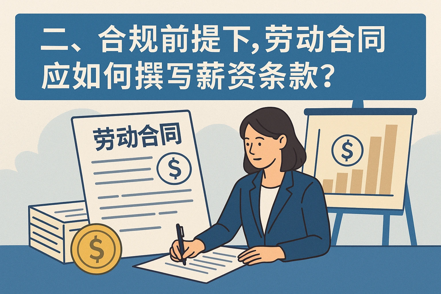 二、合规前提下，劳动合同应如何撰写薪资条款？