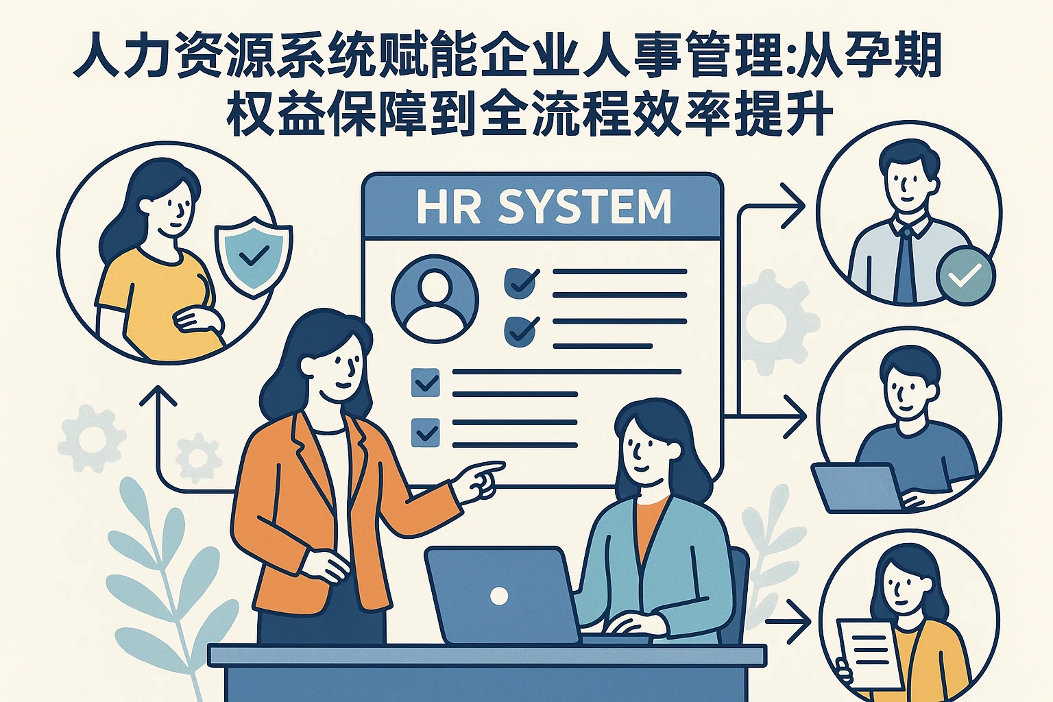 人力资源系统赋能企业人事管理：从孕期权益保障到全流程效率提升