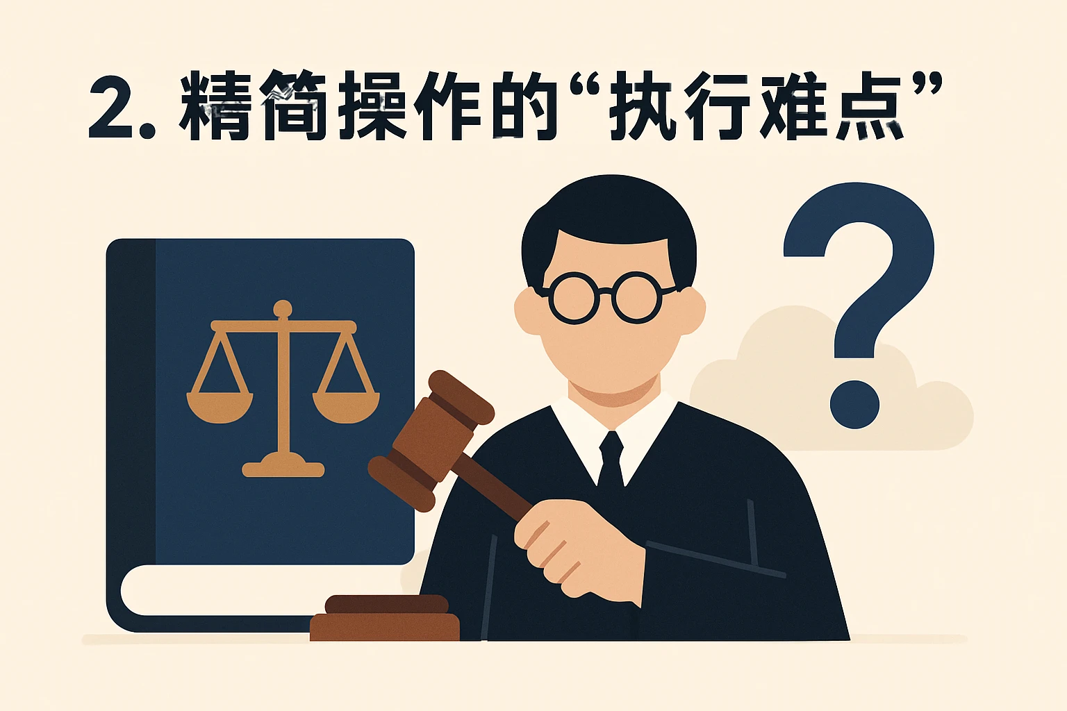 2. 精简操作的“执行难点”
