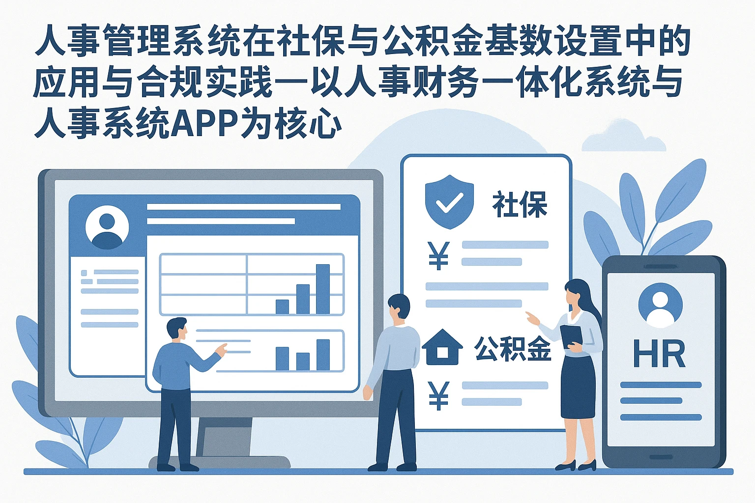 人事管理系统在社保与公积金基数设置中的应用与合规实践——以人事财务一体化系统与人事系统APP为核心