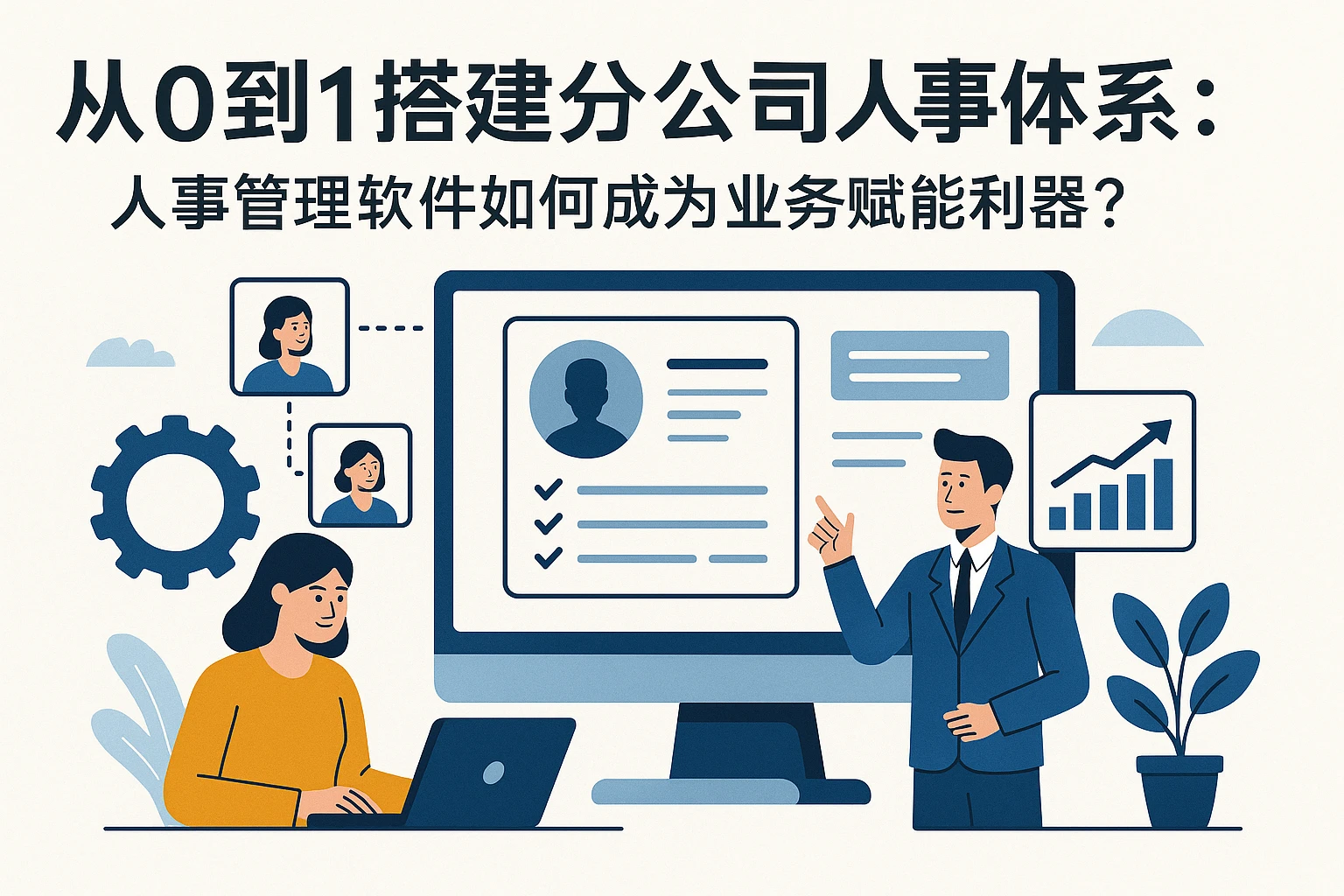 从0到1搭建分公司人事体系：人事管理软件如何成为业务赋能利器？