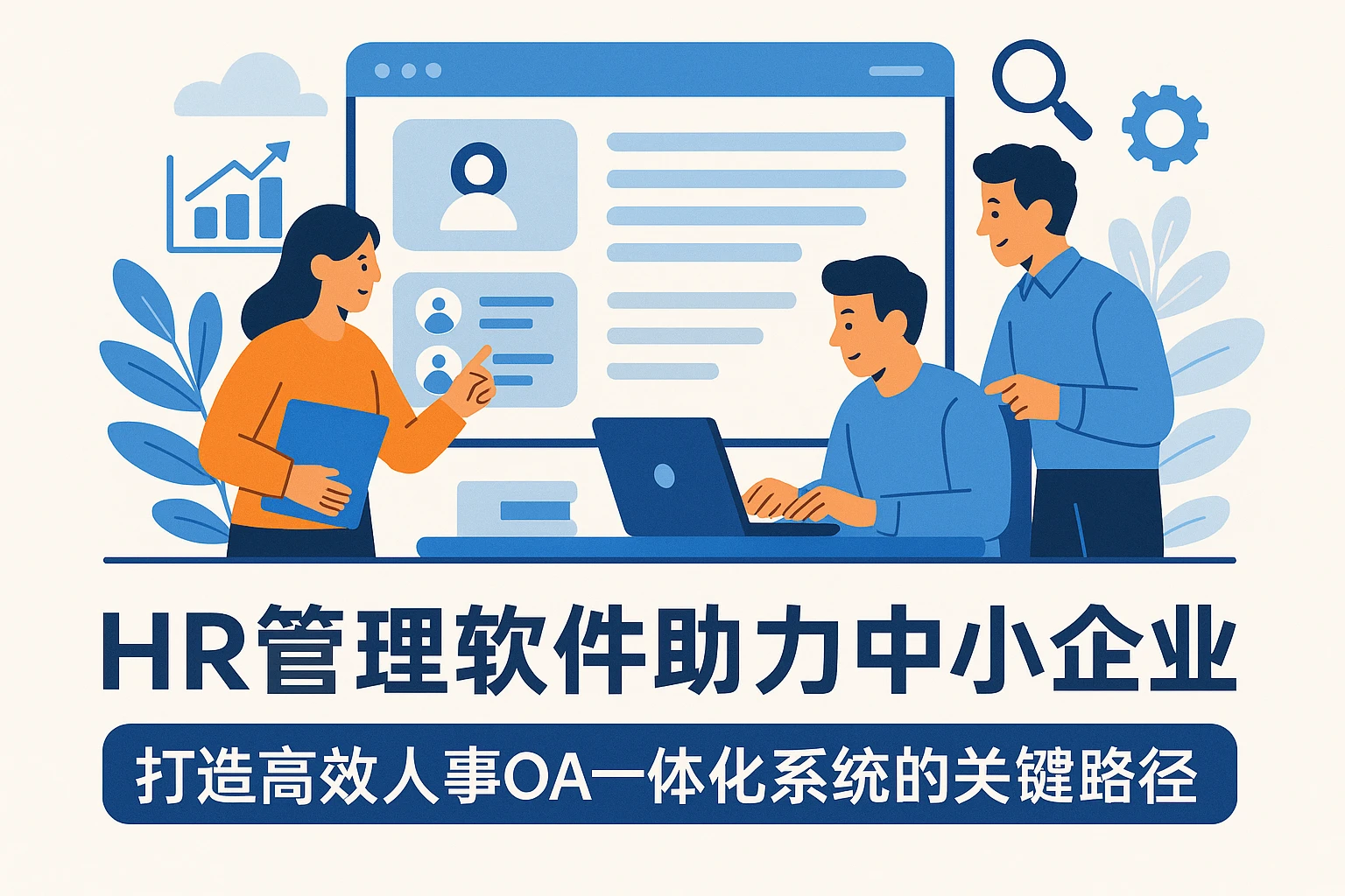 HR管理软件助力中小企业：打造高效人事OA一体化系统的关键路径