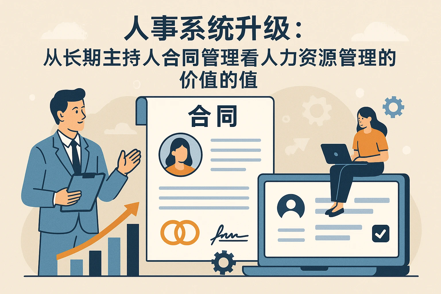 人事系统升级：从长期主持人合同管理看人力资源管理系统的价值
