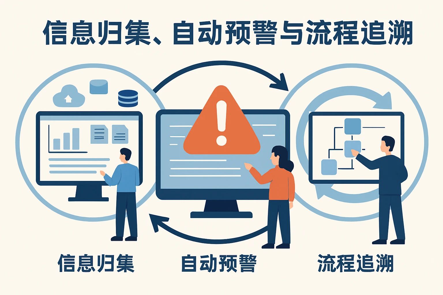 信息归集、自动预警与流程追溯
