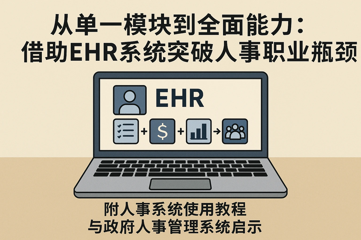 从单一模块到全面能力：借助EHR系统突破人事职业瓶颈——附人事系统使用教程与政府人事管理系统启示