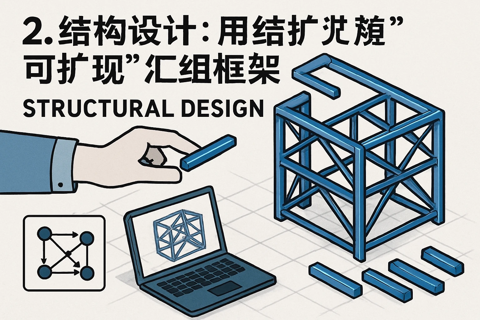 2. 结构设计：用系统构建“可扩展”的汇编框架