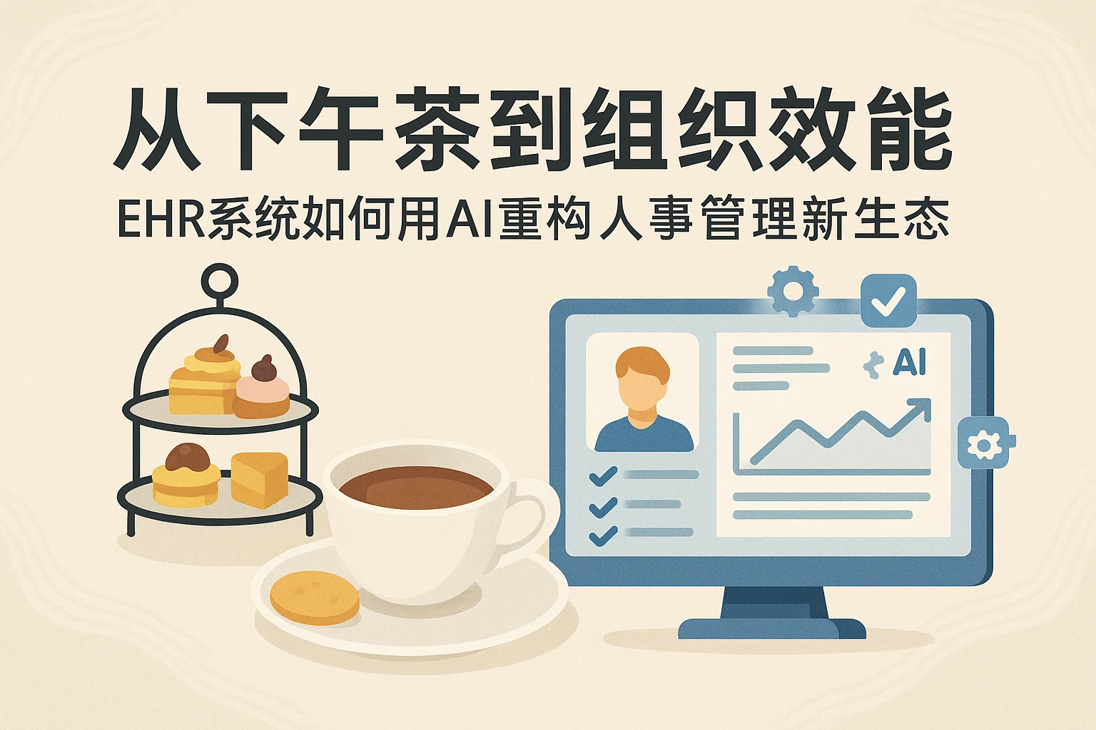 从下午茶到组织效能：EHR系统如何用AI重构人事管理新生态