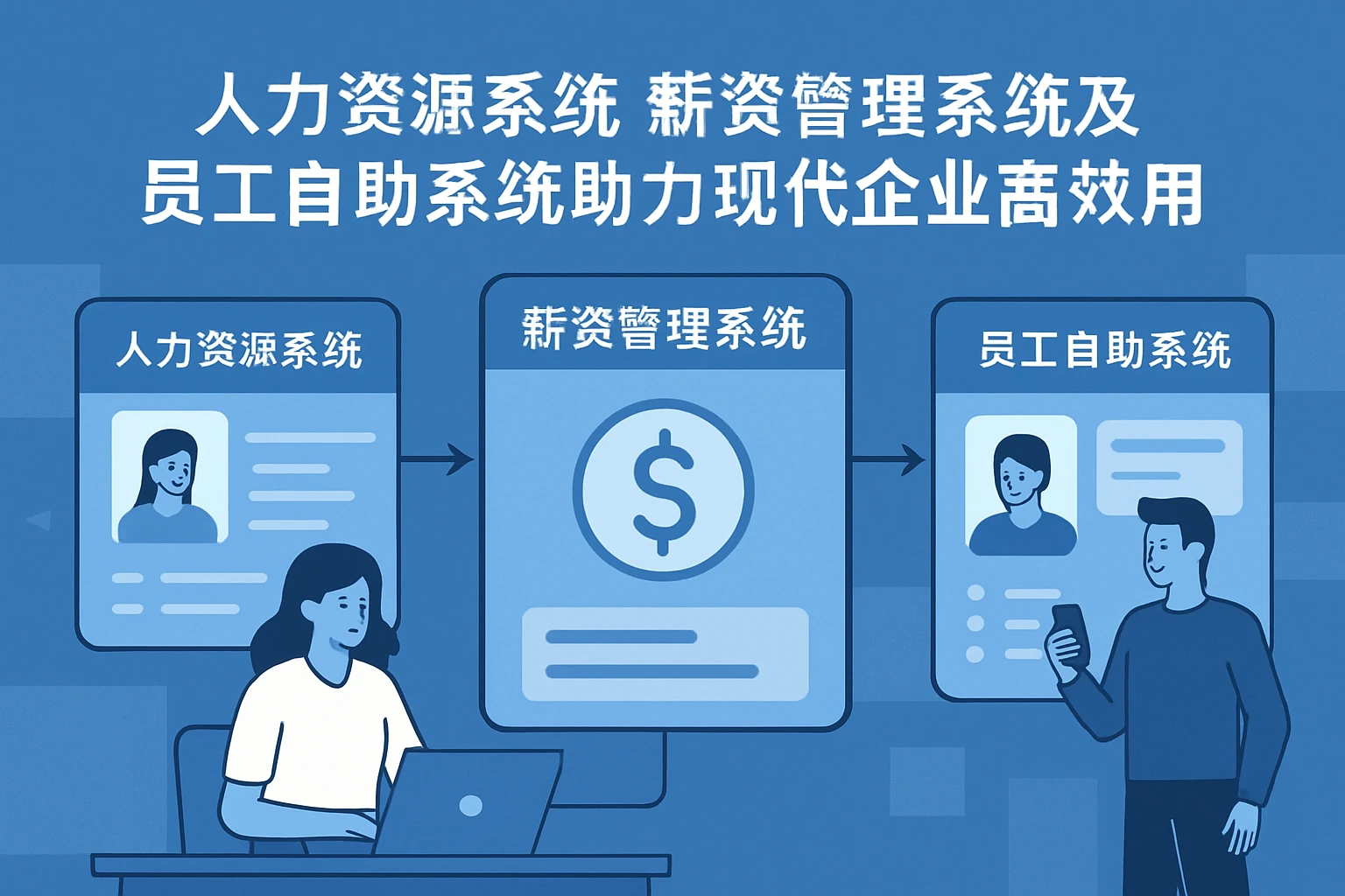 人力资源系统、薪资管理系统与员工自助系统助力现代企业高效用工管理