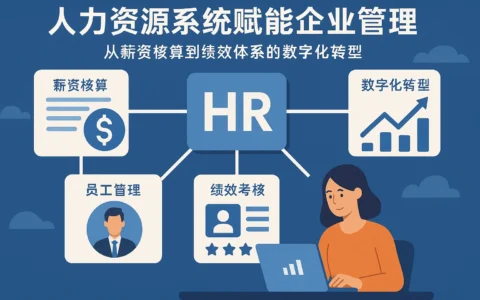 人力资源系统赋能企业管理：从薪资核算到绩效体系的数字化转型