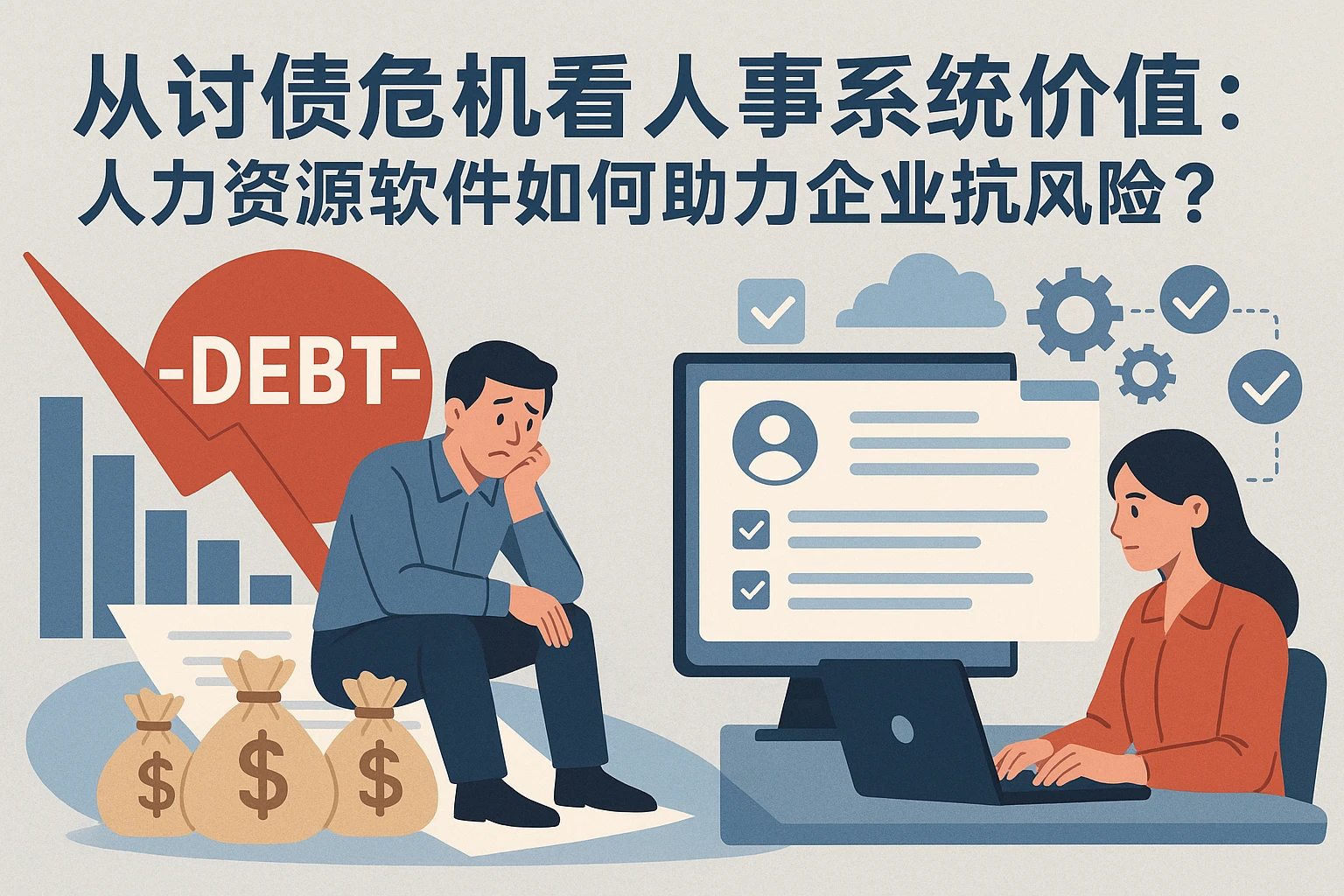 从讨债危机看人事系统价值：人力资源软件如何助力企业抗风险？