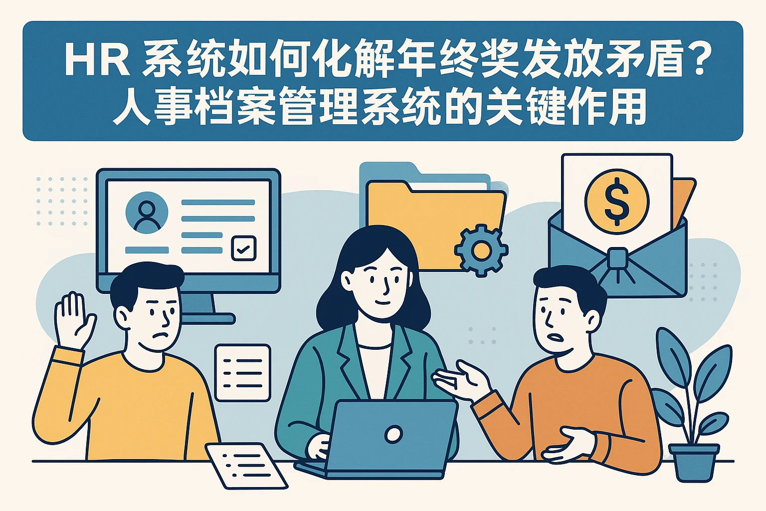HR系统如何化解年终奖发放矛盾？人事档案管理系统的关键作用