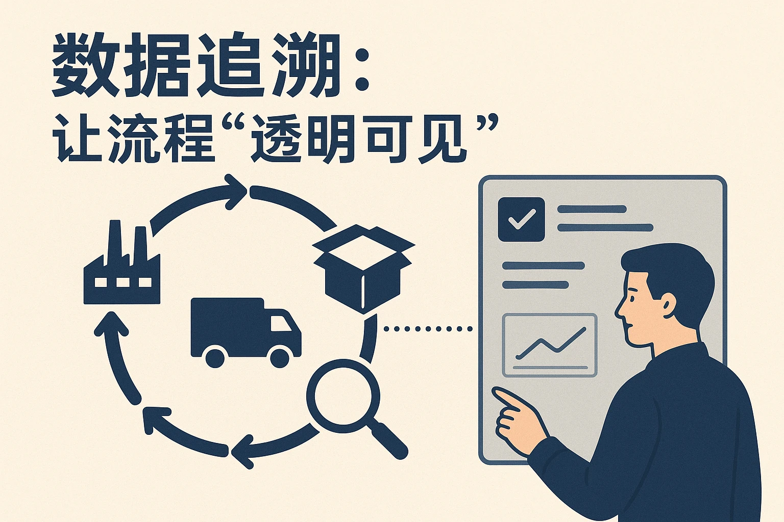 2. 数据追溯：让流程“透明可见”