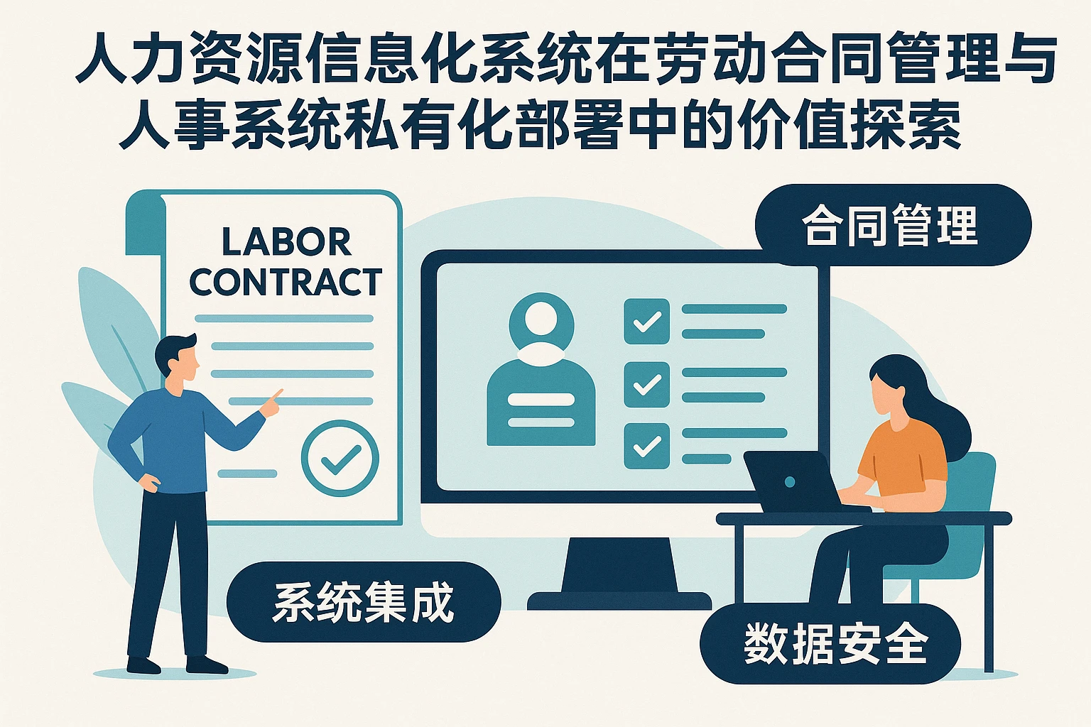 人力资源信息化系统在劳动合同管理与人事系统私有化部署中的价值探索