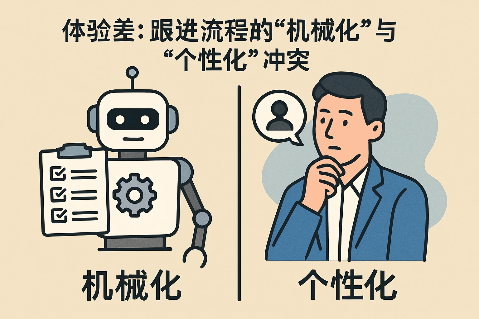 2. 体验差：跟进流程的“机械化”与“个性化”冲突