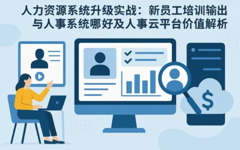 人力资源系统升级实战：新员工培训输出与人事系统哪家好及人事云平台价值解析