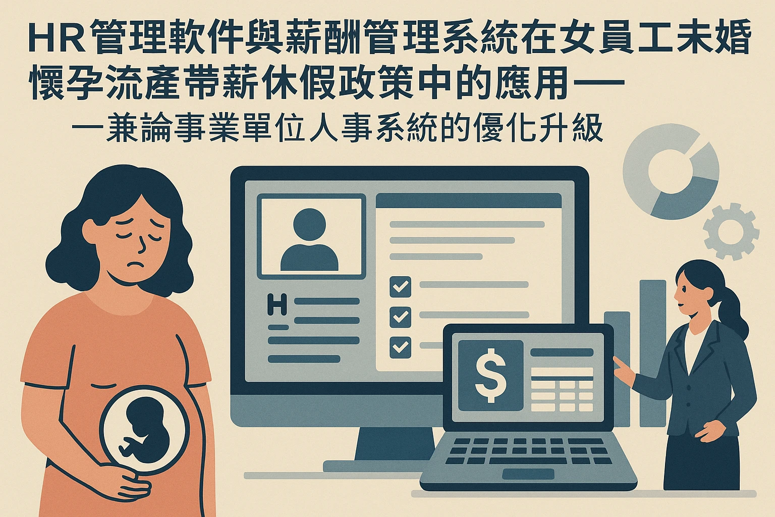 HR管理软件与薪酬管理系统在女员工未婚怀孕流产带薪休假政策中的应用——兼论事业单位人事系统的优化升级