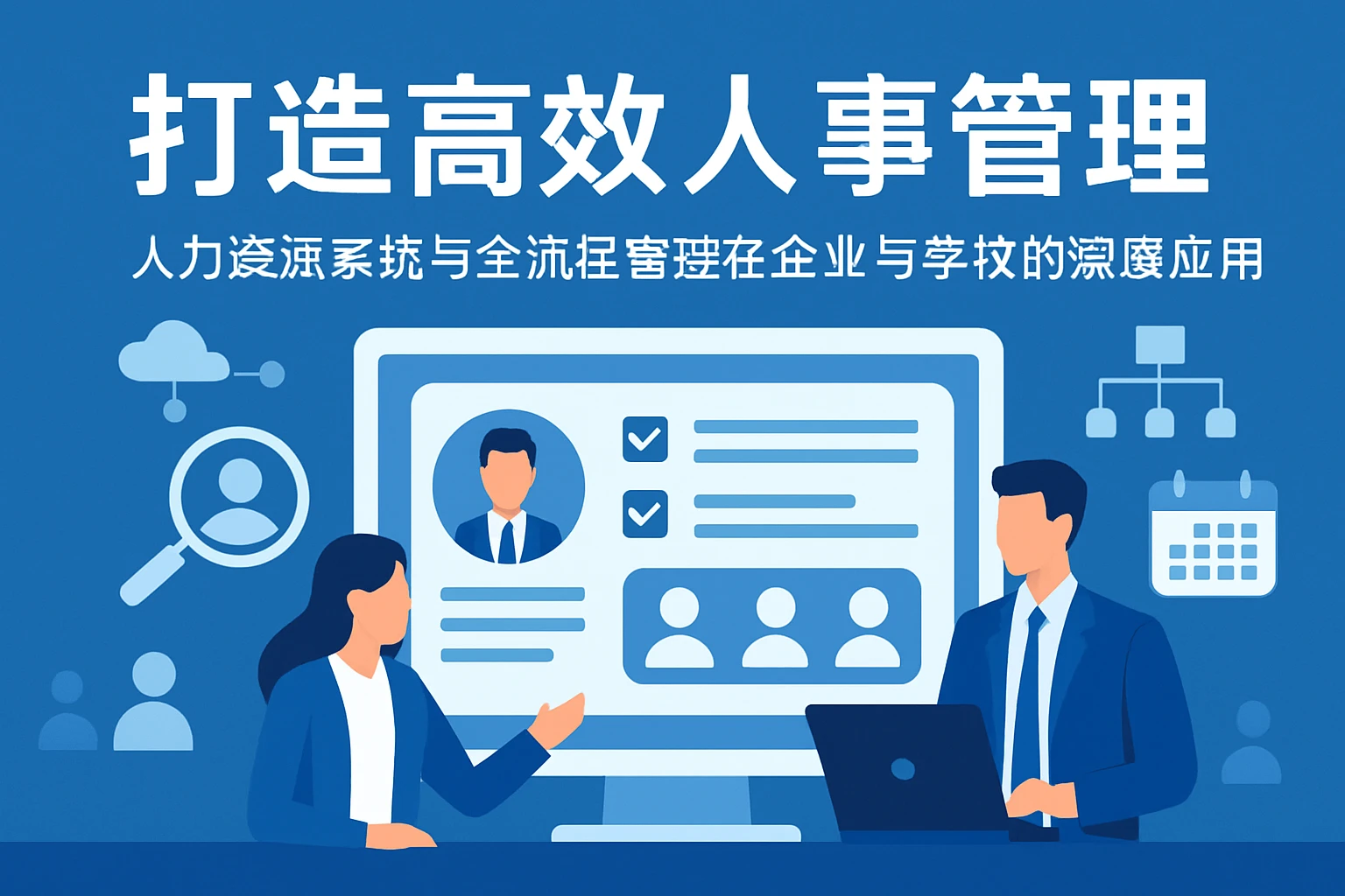 打造高效人事管理 —— 人力资源系统与全流程管理在企业与学校的深度应用