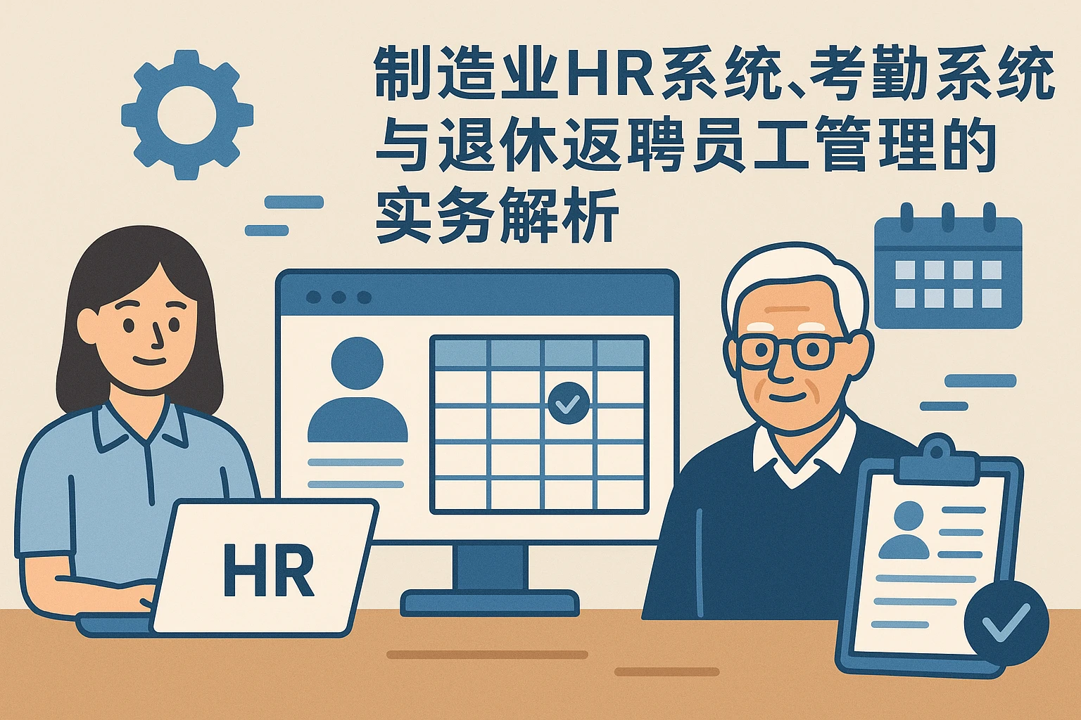 制造业HR系统、考勤系统与退休返聘员工管理的实务解析