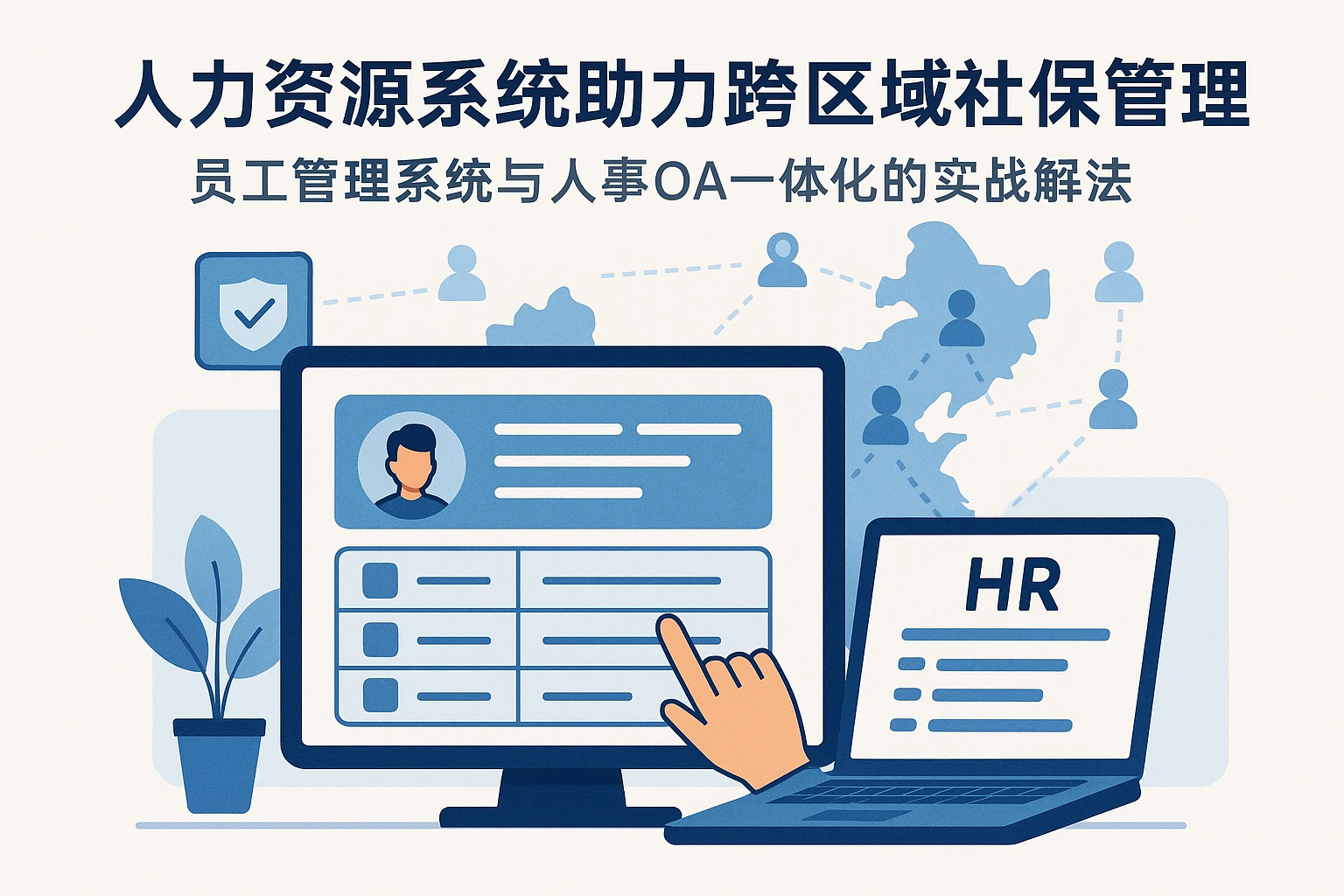 人力资源系统助力跨区域社保管理：员工管理系统与人事OA一体化的实战解法