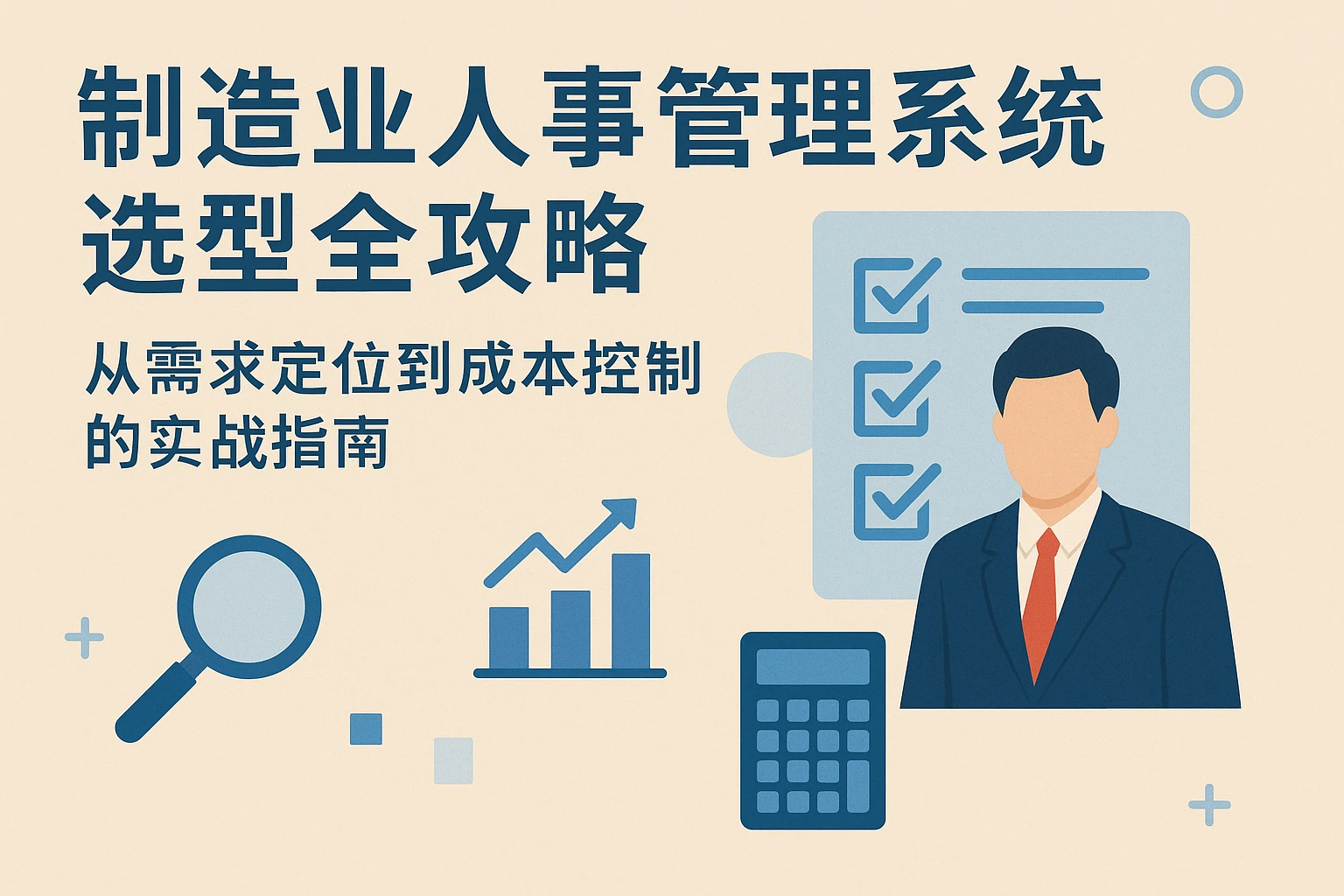 制造业人事管理系统选型全攻略：从需求定位到成本控制的实战指南