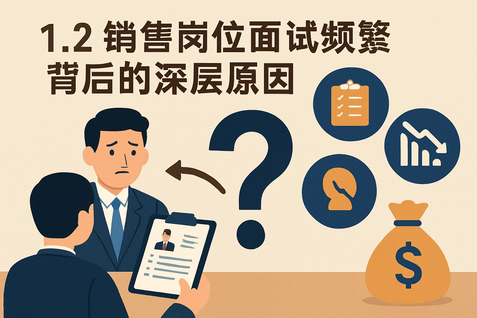 1.2 销售岗位面试频繁背后的深层原因