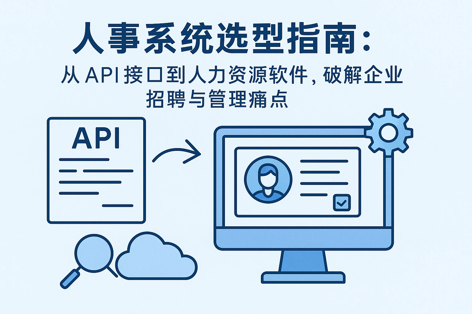 人事系统选型指南：从API接口到人力资源软件，破解企业招聘与管理痛点