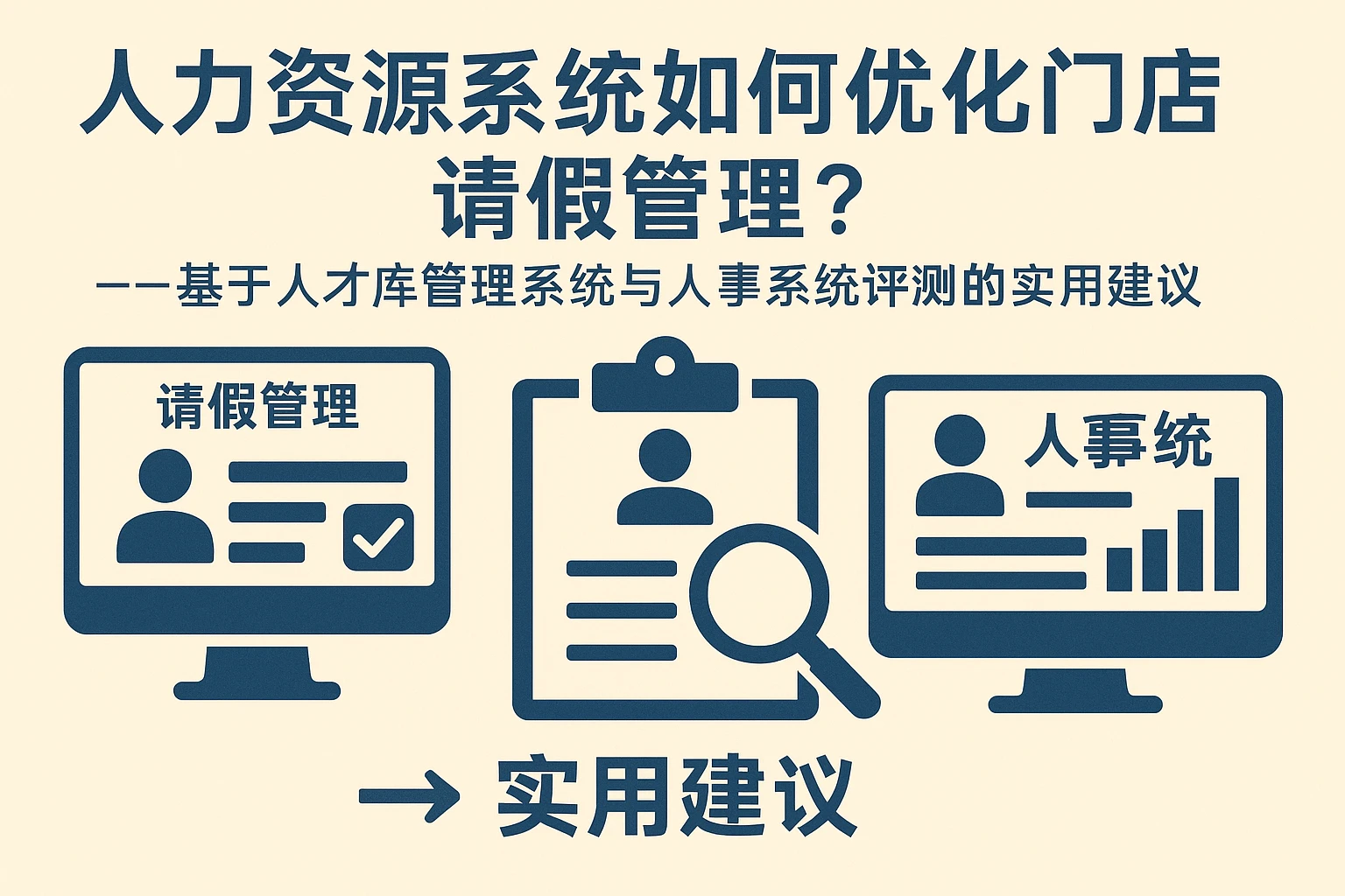 人力资源系统如何优化门店请假管理？——基于人才库管理系统与人事系统评测的实用建议