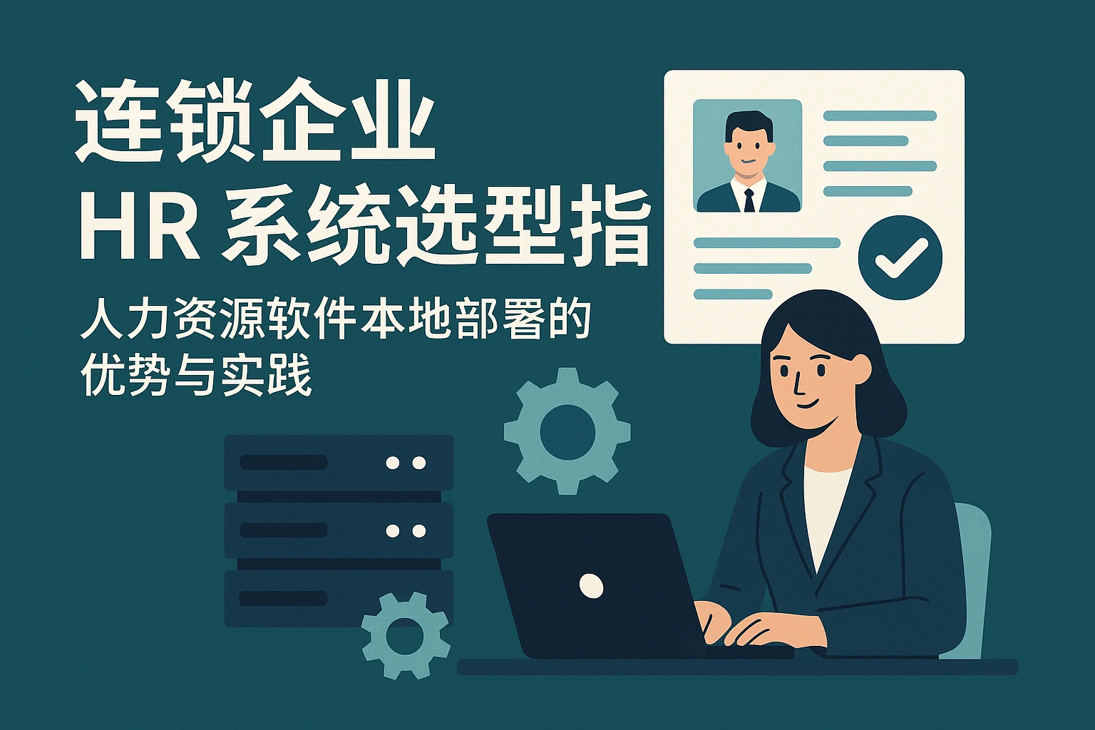 连锁企业HR系统选型指南：人力资源软件本地部署的优势与实践