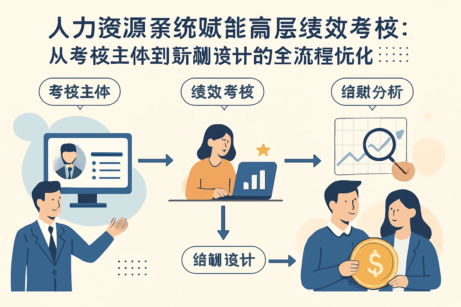 人力资源系统赋能高层绩效考核：从考核主体到薪酬设计的全流程优化
