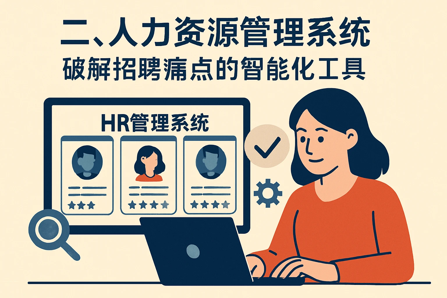 二、人力资源管理系统：破解招聘痛点的智能化工具