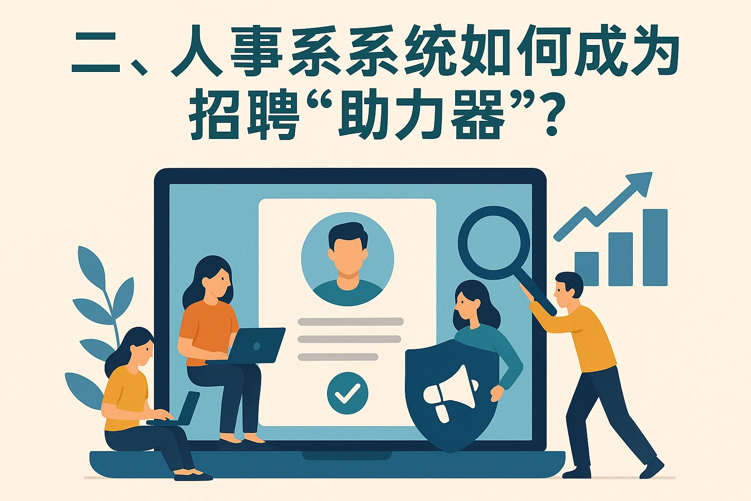 二、人事系统如何成为招聘“助力器”？