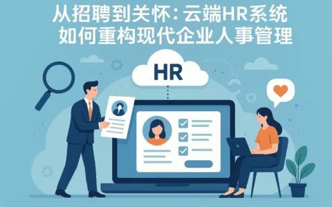从招聘到关怀：云端HR系统如何重构现代企业人事管理