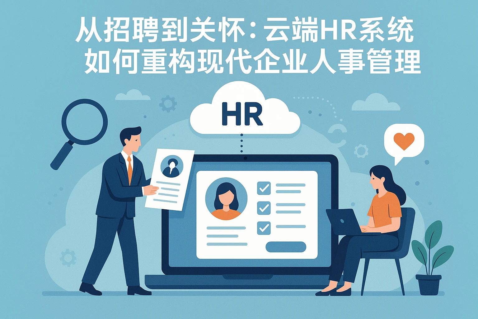 从招聘到关怀：云端HR系统如何重构现代企业人事管理