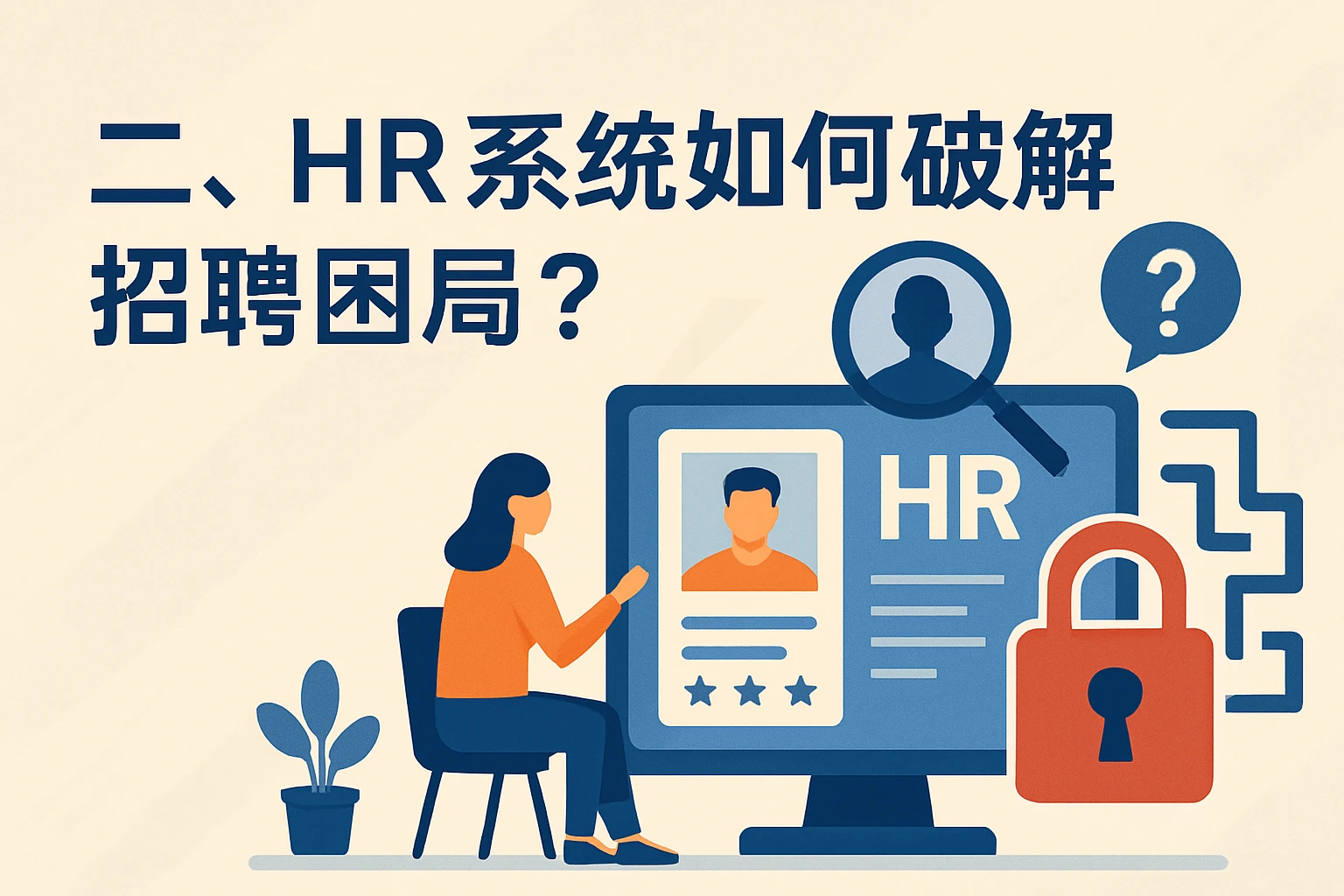 二、HR系统如何破解招聘困局？