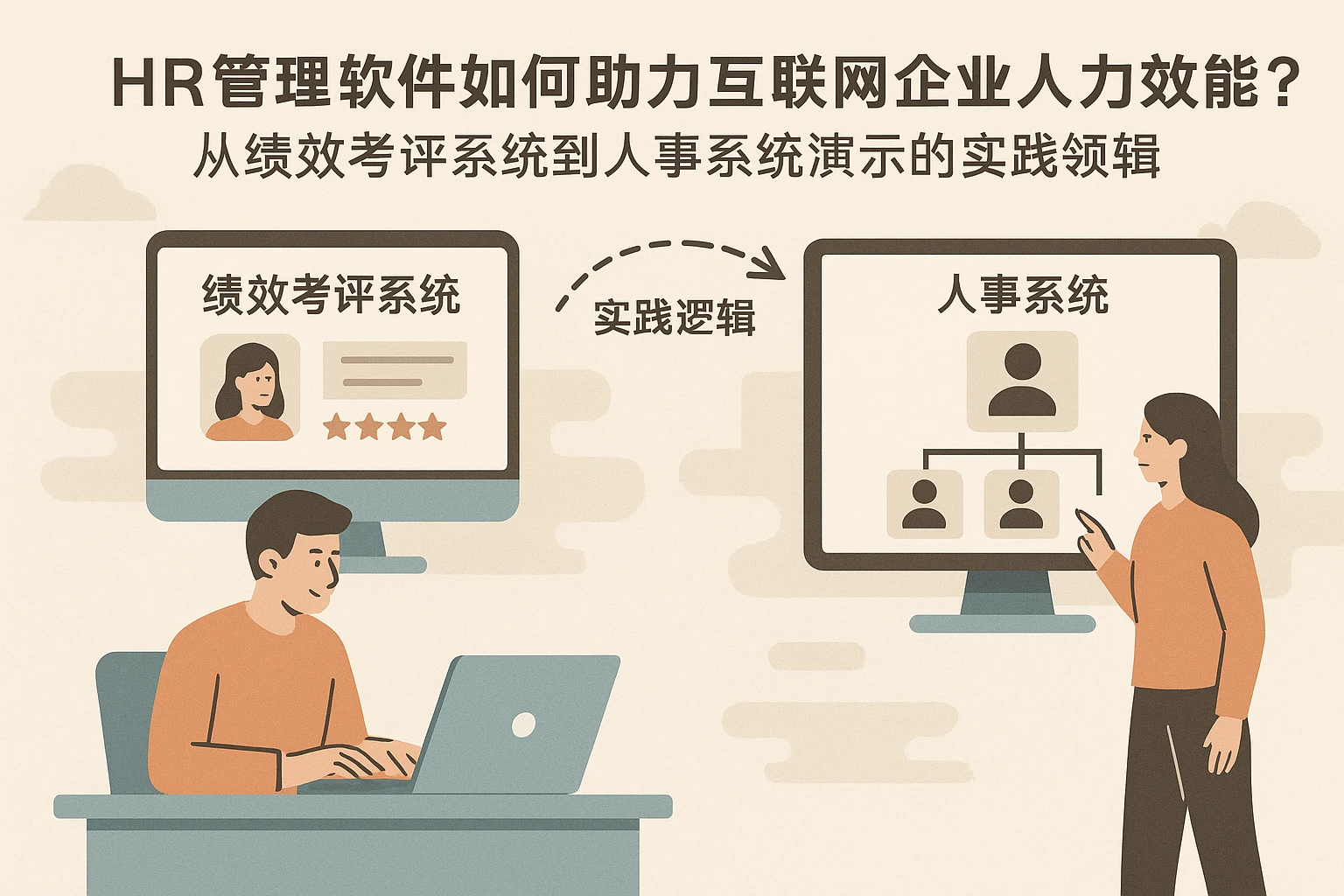 HR管理软件如何助力互联网企业人力效能？从绩效考评系统到人事系统演示的实践逻辑