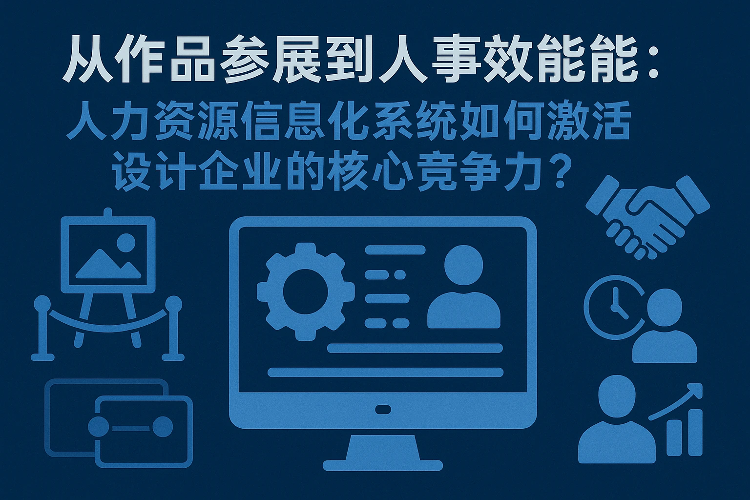 从作品参展到人事效能：人力资源信息化系统如何激活设计企业的核心竞争力？