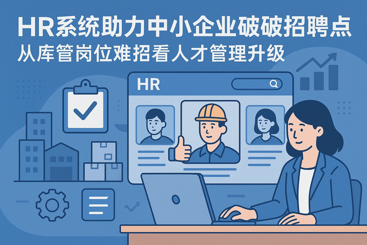 HR系统助力中小企业破解招聘痛点：从库管岗位难招看人才管理升级