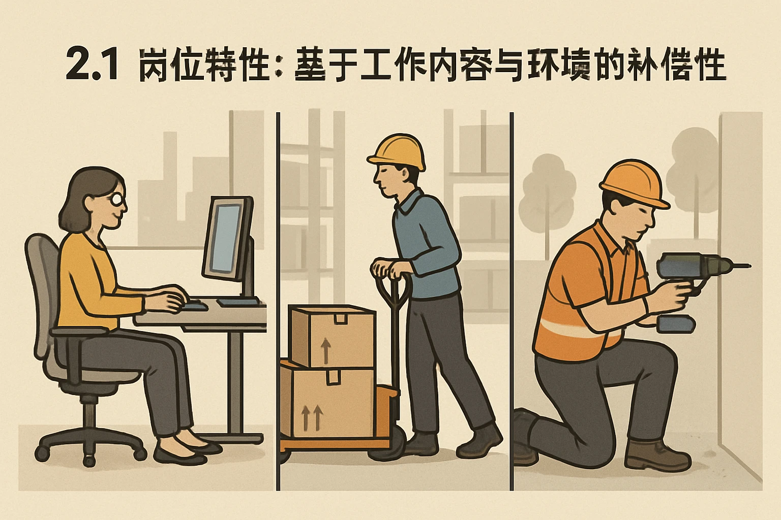 2.1 岗位特性：基于工作内容与环境的补偿性设计