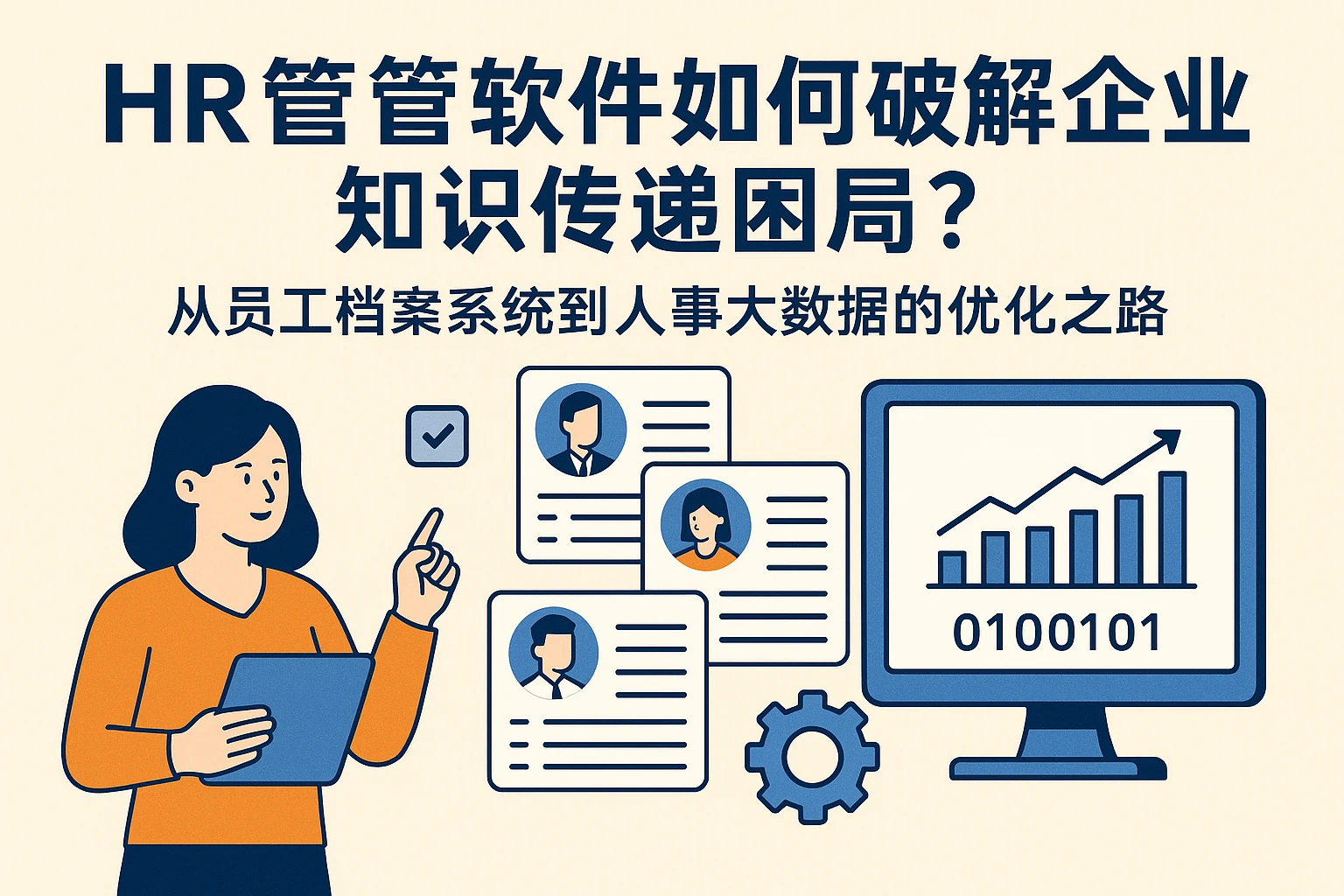 HR管理软件如何破解企业知识传递困局？从员工档案系统到人事大数据的优化之路