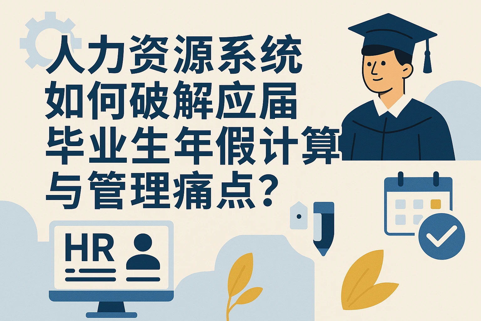 人力资源系统如何破解应届毕业生年假计算与管理痛点？