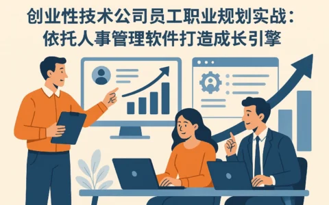 创业性技术公司员工职业规划实战：依托人事管理软件打造成长引擎