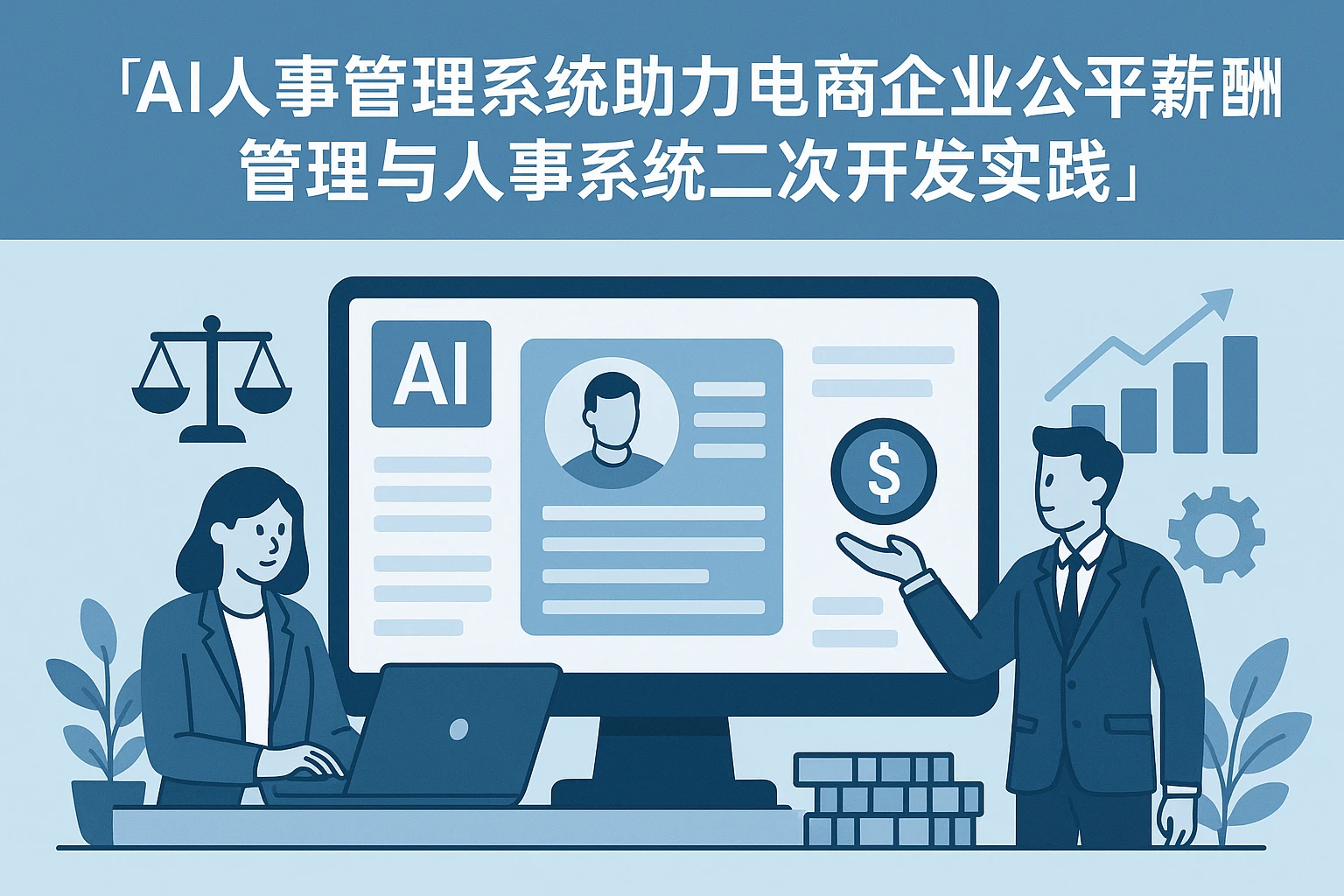 AI人事管理系统助力电商企业公平薪酬管理与人事系统二次开发实践
