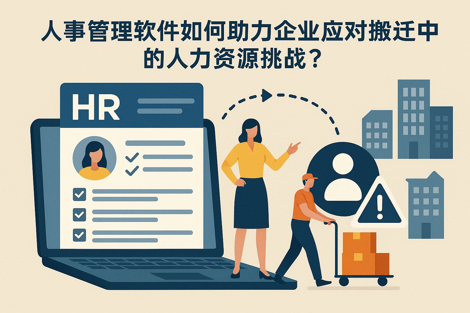 人事管理软件如何助力企业应对搬迁中的人力资源挑战？