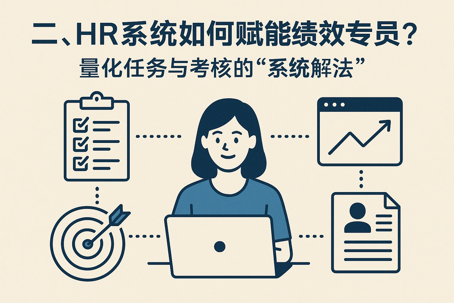二、HR系统如何赋能绩效专员？——量化任务与考核的“系统解法”