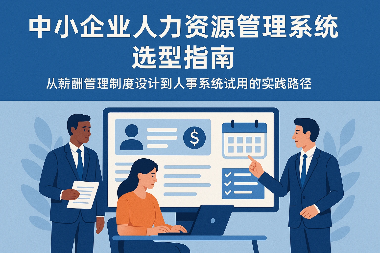 中小企业人力资源管理系统选型指南：从薪酬管理制度设计到人事系统试用的实践路径
