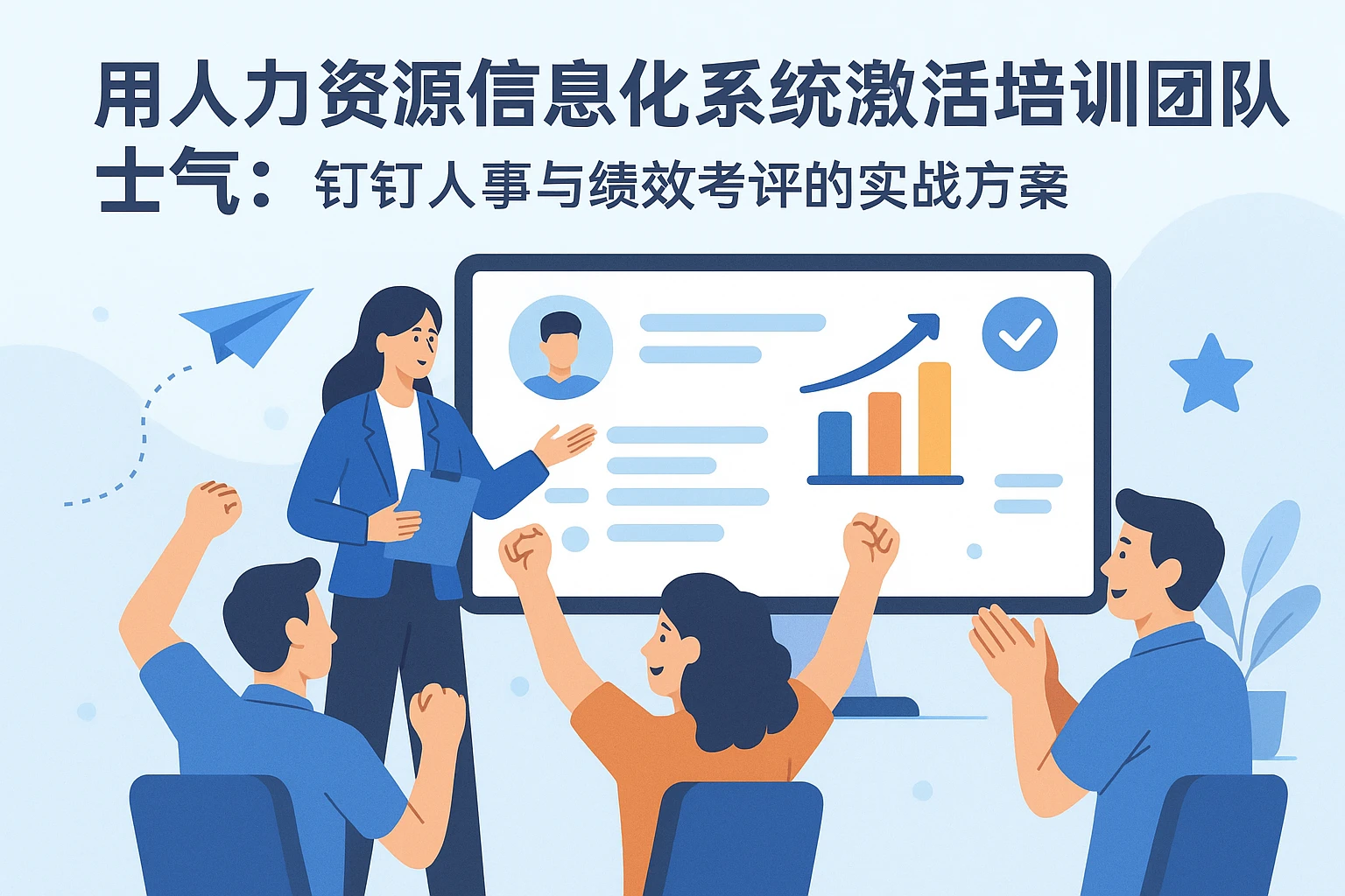 用人力资源信息化系统激活培训团队士气：钉钉人事与绩效考评的实战方案
