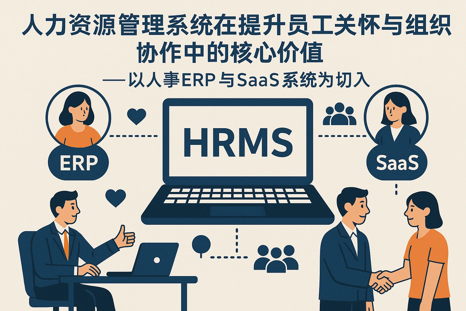 人力资源管理系统在提升员工关怀与组织协作中的核心价值——以人事ERP与SaaS系统为切入