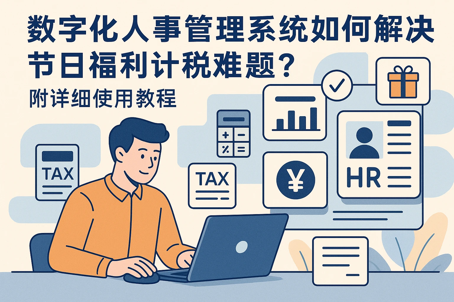 数字化人事管理系统如何解决节日福利计税难题？附详细使用教程