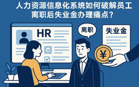 人力资源信息化系统如何破解员工离职后失业金办理痛点？